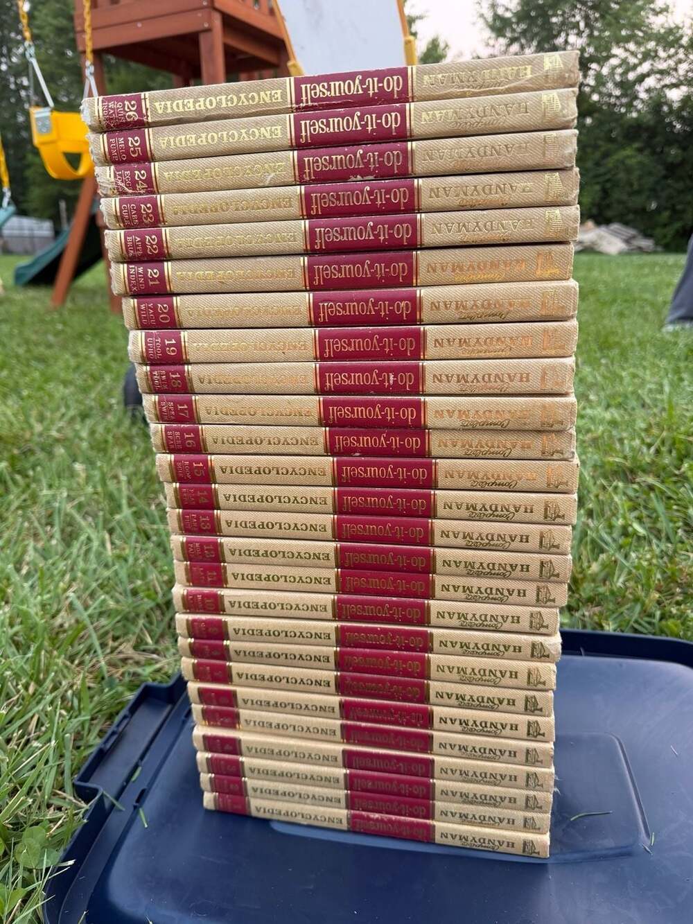 Complete Handyman Do It Yourself Encyclopedia; 26 Volume Set by Daffron, Joseph